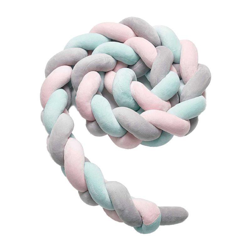 Bedding Sets Braided Cot Bumper Baby Crib Cushion Knotted Plush Pillow For Boy Girl Nursery U90B
Bedding Sets Braided Cot Bumper Baby Crib Cushion Knotted Plush Pillow For Boy Girl Nursery U90B