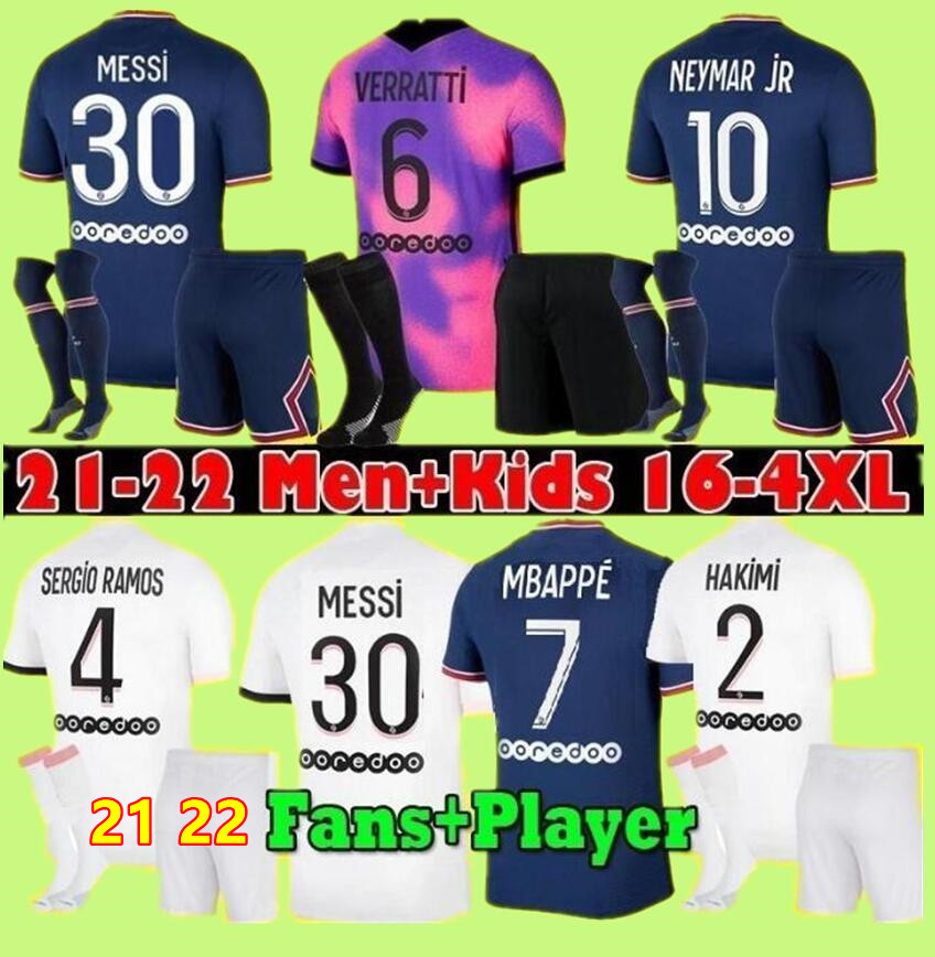 Fans Player S- 21 22 MESSI MBAPPE soccer jerseys 2021 2022 DI MARIA WIJNALDUM SERGIO RAMOS HAKIMI Away Maillots de football kit ICARDI VERRATTI Fourth shirt Men kids, Black
Fans Player S- 21 22 MESSI MBAPPE soccer jerseys 2021 2022 DI MARIA WIJNALDUM SERGIO RAMOS HAKIMI Away Maillots de football kit ICARDI VERRATTI Fourth shirt Men kids, Black