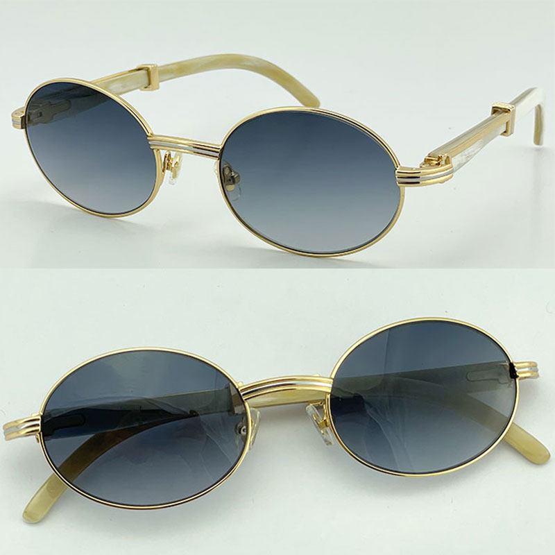 Selling White Genuine Natural original Black Buffalo Horn Sunglasses 7550178 Round Vintage Sun glasses wholesale 18K Gold Good Quality C Decoration Male and Female
Selling White Genuine Natural original Black Buffalo Horn Sunglasses 7550178 Round Vintage Sun glasses wholesale 18K Gold Good Quality C Decoration Male and Female