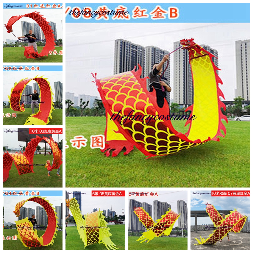Athletic 6M Dragon Dance mascot Costume Outdoor golden plated handmade Sports Square Ribbon Halloween Party Carnival Funny Toys Group Activities Prop
Athletic 6M Dragon Dance mascot Costume Outdoor golden plated handmade Sports Square Ribbon Halloween Party Carnival Funny Toys Group Activities Prop