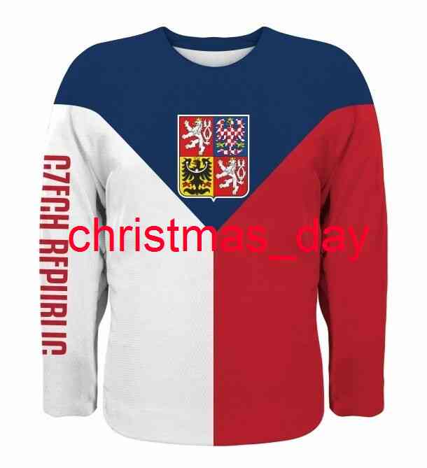 Custom sewing NEW Team Czech Republic 2021 Hockey Jersey JAGR HERTL VORACEK ERAT HUDLER HEMSKY Mens Hockey Jersey XS-6XL, Black
Custom sewing NEW Team Czech Republic 2021 Hockey Jersey JAGR HERTL VORACEK ERAT HUDLER HEMSKY Mens Hockey Jersey XS-6XL, Black