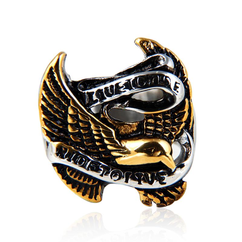 Unique Gift Mens Ring Boys Punk Eagle Animal Silver Color Tone Gold 316L Stainless Steel Wholesale Jewelry Cluster Rings
Unique Gift Mens Ring Boys Punk Eagle Animal Silver Color Tone Gold 316L Stainless Steel Wholesale Jewelry Cluster Rings