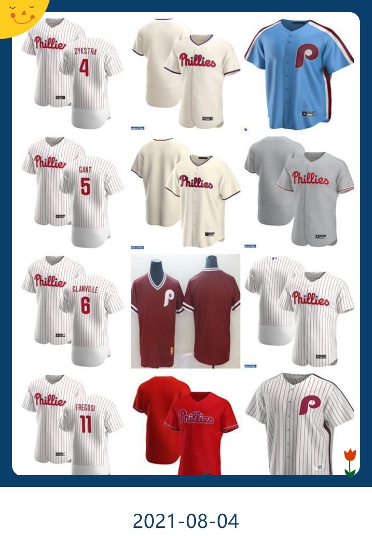 Men Women Youth 4 Dykstra 11 Jim Fregosi 5 Ron Gant 6 Doug Glanville Custom Baseball Jersey Blank white red blue gray, Colour
Men Women Youth 4 Dykstra 11 Jim Fregosi 5 Ron Gant 6 Doug Glanville Custom Baseball Jersey Blank white red blue gray, Colour