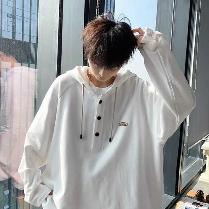 SS Hoodie Men's Hooded Hong Kong Style Korean Fashion Student Loose All-match Handsome Streetwear simple preppy sweatshirts 210526, Black w01
SS Hoodie Men's Hooded Hong Kong Style Korean Fashion Student Loose All-match Handsome Streetwear simple preppy sweatshirts 210526, Black w01