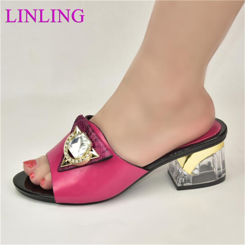 Dress Shoes Fashion Luxury Shoe Women Designers Nigerian Party Pumps Wedding Med Heels Plus Size Ladies Sandals With Slipper, Black
Dress Shoes Fashion Luxury Shoe Women Designers Nigerian Party Pumps Wedding Med Heels Plus Size Ladies Sandals With Slipper, Black