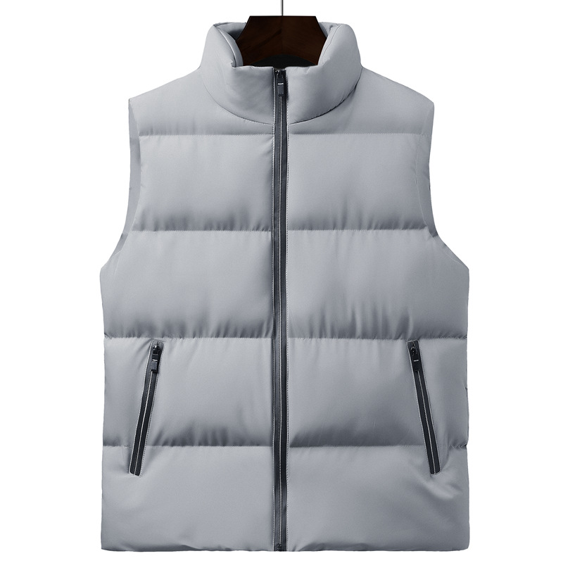 Winter Jackets Vests Men Jacket Cotton Vest Men Man Thick Sleeveless Jacket Coat Male Waistcoat Men Cloth Veste Homme MY259, Black;white
Winter Jackets Vests Men Jacket Cotton Vest Men Man Thick Sleeveless Jacket Coat Male Waistcoat Men Cloth Veste Homme MY259, Black;white