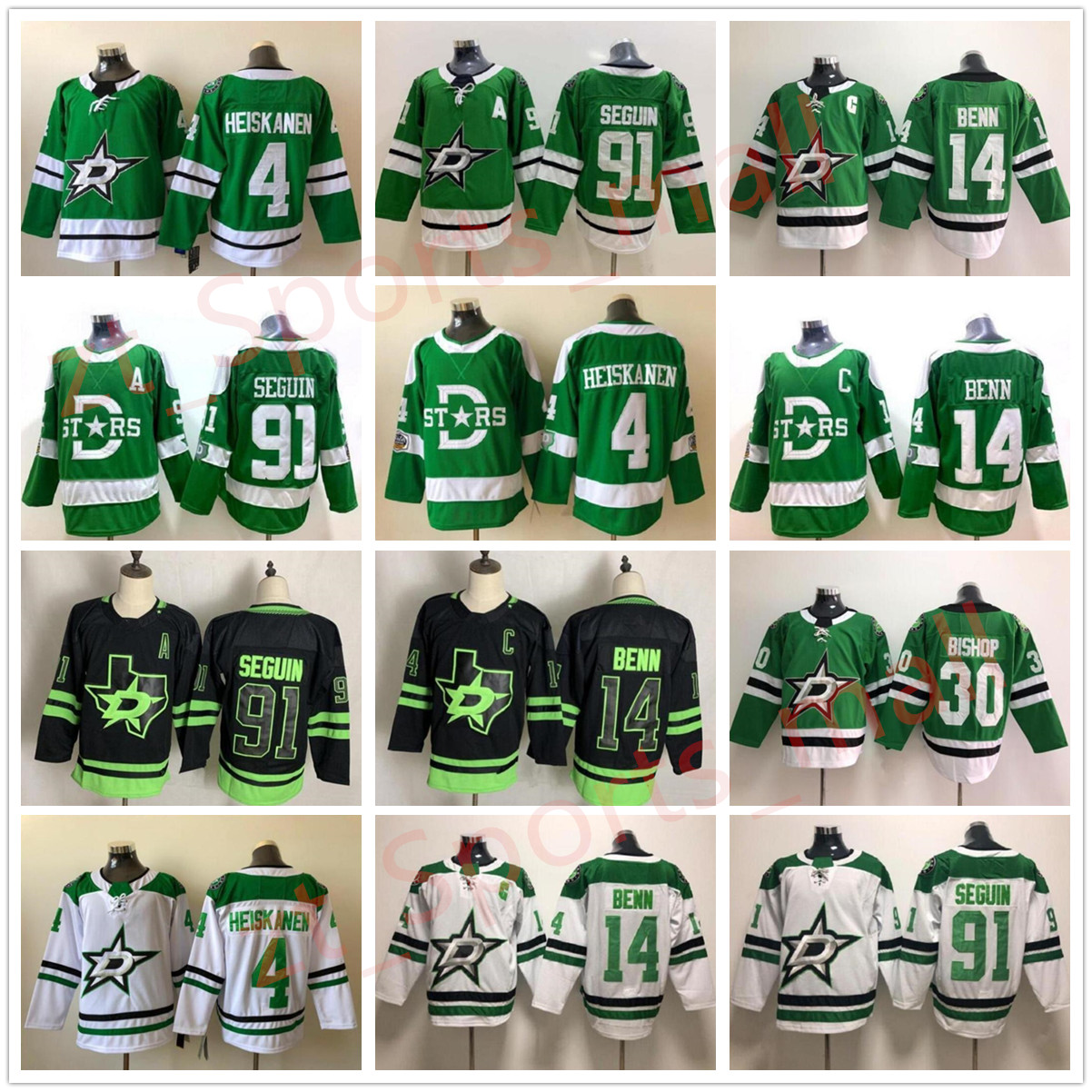 Dallas Stars Jersey Hockey 14 Jamie Benn 91 Tyler Seguin 4 Miro Heiskanen 24 Roope Hintz 30 Ben Bishop 47 Alexander Radulov Black Out Green Stanley Cup Finals, As shown in illustration
Dallas Stars Jersey Hockey 14 Jamie Benn 91 Tyler Seguin 4 Miro Heiskanen 24 Roope Hintz 30 Ben Bishop 47 Alexander Radulov Black Out Green Stanley Cup Finals, As shown in illustration