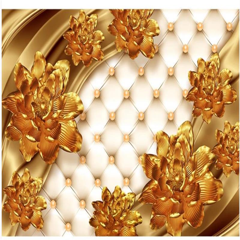 Wallpapers 3d Murals Wallpaper For Living Room Luxury Golden Peony Flower Soft Package Jewelry TV Background Wall Paper, As pic
Wallpapers 3d Murals Wallpaper For Living Room Luxury Golden Peony Flower Soft Package Jewelry TV Background Wall Paper, As pic