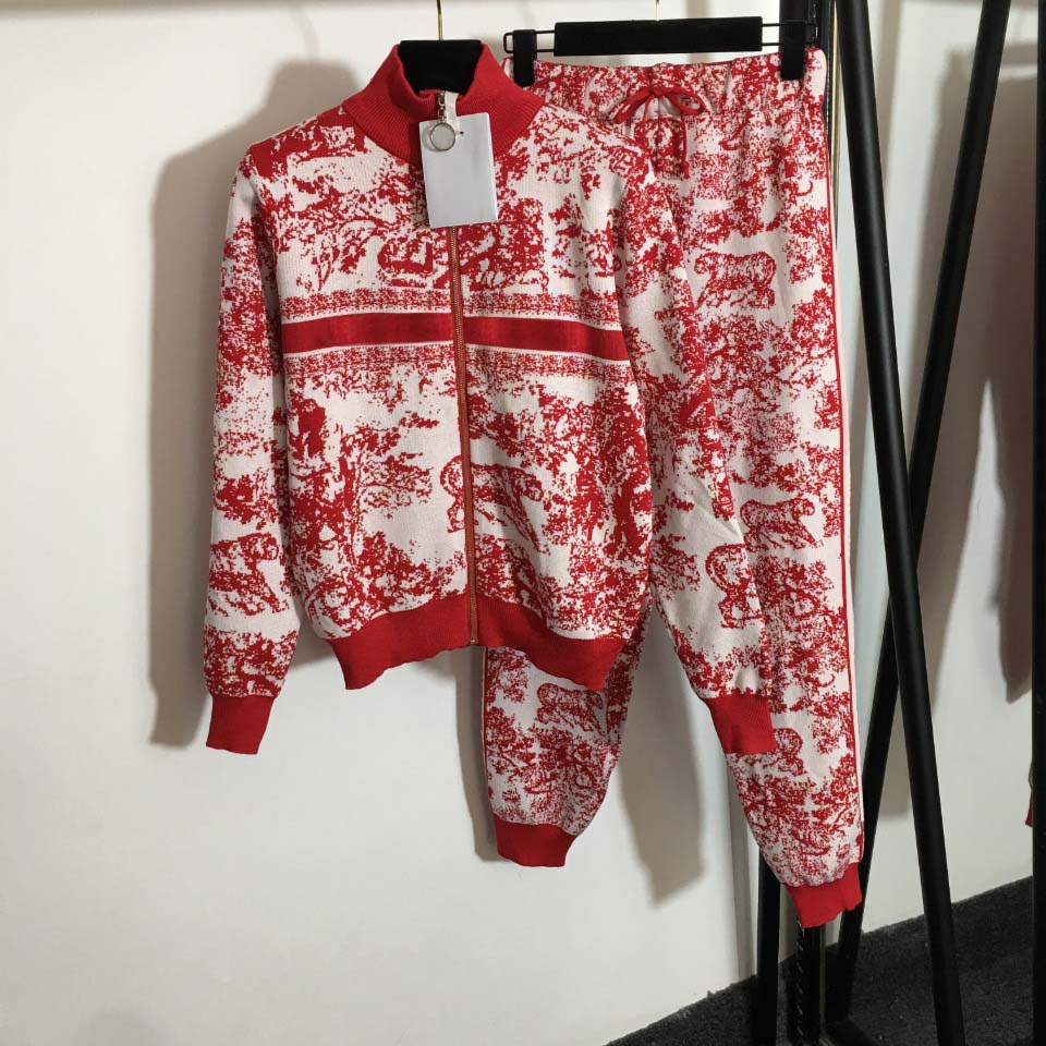 Women's Two Piece Pants Knit Sport Suit Animal Forest Print Long sleeve Zipper Cardigan Coat Tracksuits Set, Extra shipping cost
Women's Two Piece Pants Knit Sport Suit Animal Forest Print Long sleeve Zipper Cardigan Coat Tracksuits Set, Extra shipping cost