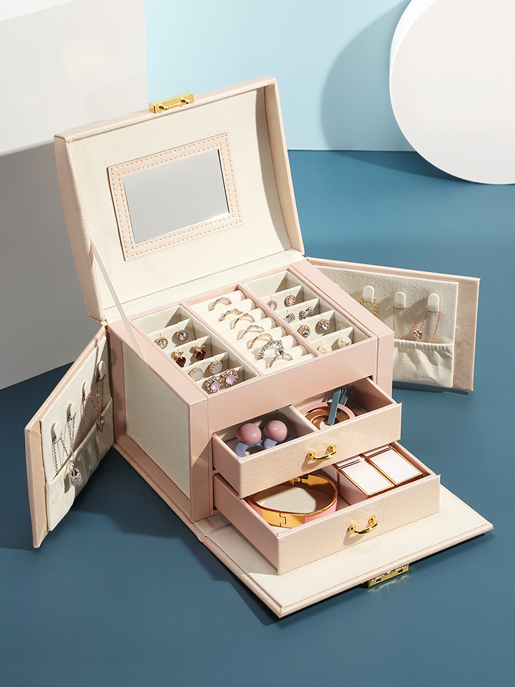 Jewery Packaging Box Casket Box For Jewery Exquisite Makeup Case Jewery Organizer Container Boxes Graduation Birthday Gift
Jewery Packaging Box Casket Box For Jewery Exquisite Makeup Case Jewery Organizer Container Boxes Graduation Birthday Gift