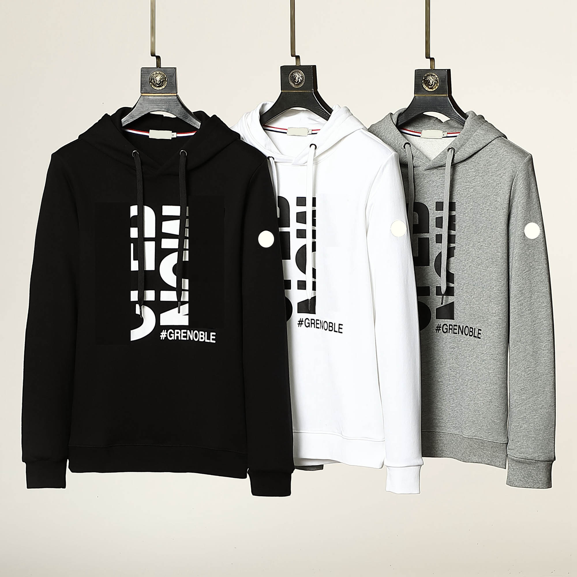Designer Monclairs Mens Hoodies French Brand women Sweatshirts Luxury Embroidered men s hooded Sweater 001, Black
Designer Monclairs Mens Hoodies French Brand women Sweatshirts Luxury Embroidered men s hooded Sweater 001, Black