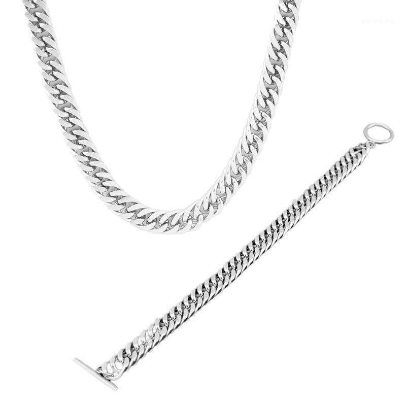 Stainless Steel Chain Bracelet For Women Men Hip Hop Necklace Fashion Jewelry Accessories Gifts HX6F Chains, Silver
Stainless Steel Chain Bracelet For Women Men Hip Hop Necklace Fashion Jewelry Accessories Gifts HX6F Chains, Silver