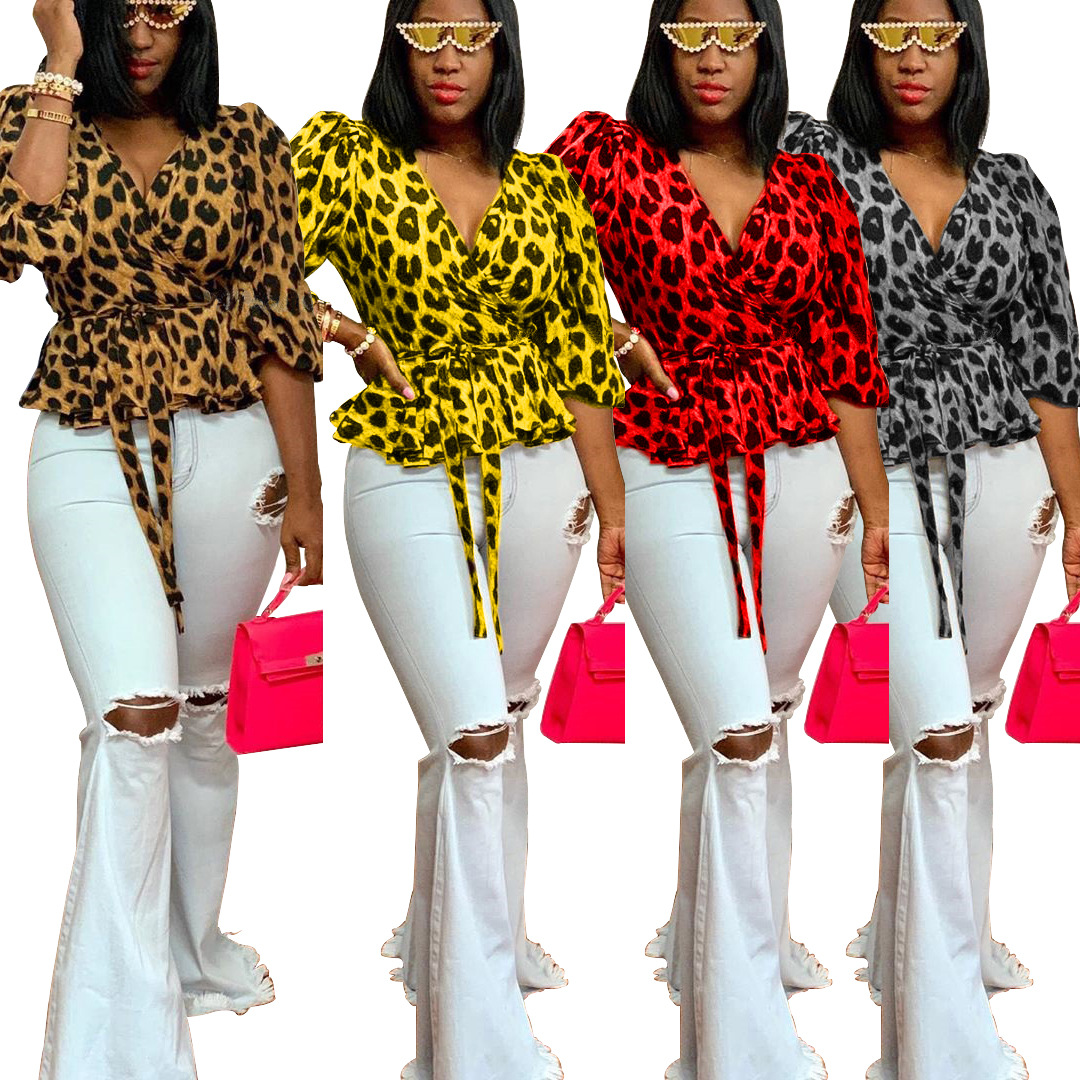 Womens Plus Size Leopard Print Long Sleeve Tops Shirts Fashion Blouse Tunic Casual Female Shirt Sexy V Neck, Dark grey
Womens Plus Size Leopard Print Long Sleeve Tops Shirts Fashion Blouse Tunic Casual Female Shirt Sexy V Neck, Dark grey