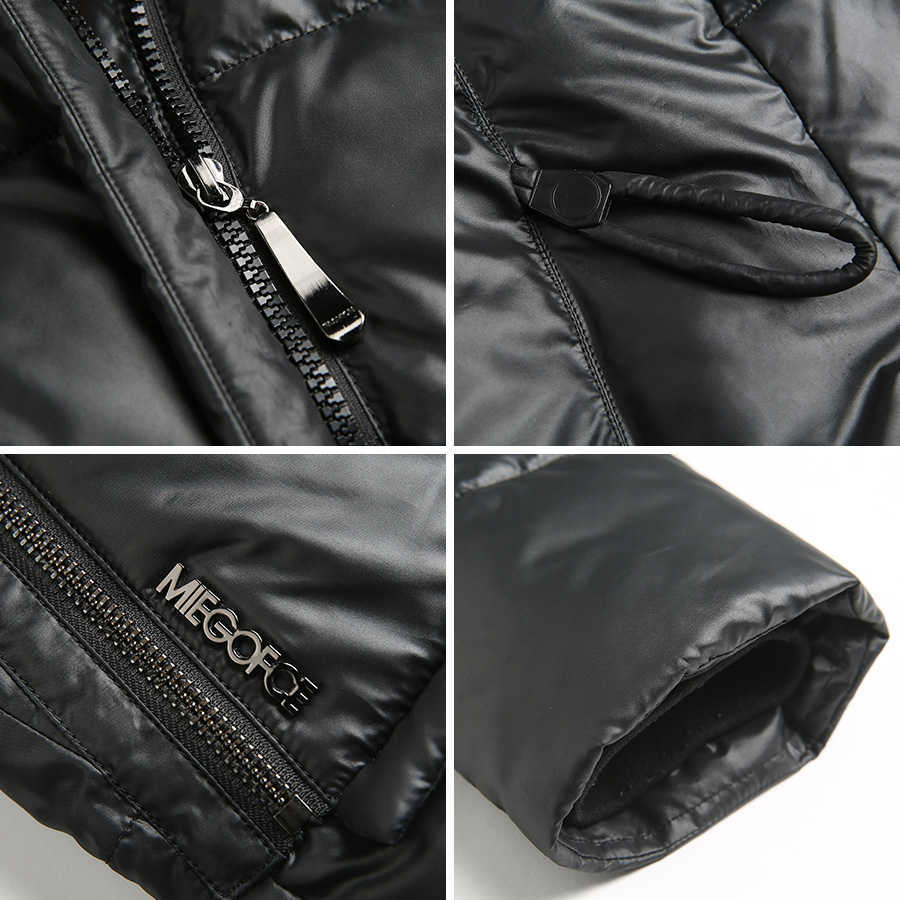 MIEGOFCE Fashionable Coat Jacket Women's Hooded Warm Parkas Bio Fluff Parka Hight Quality Female Winter Collection 211011