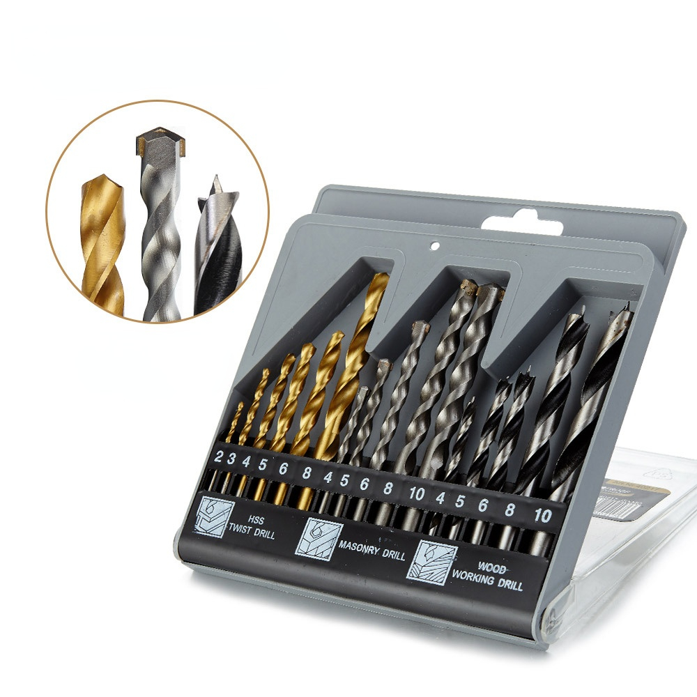 Three-in-One Combination Metal Drill Carpentry Drill Clay Drill Multi-Purpose Drilling Bit Set(The logistics price Pls Contact us)
Three-in-One Combination Metal Drill Carpentry Drill Clay Drill Multi-Purpose Drilling Bit Set(The logistics price Pls Contact us)