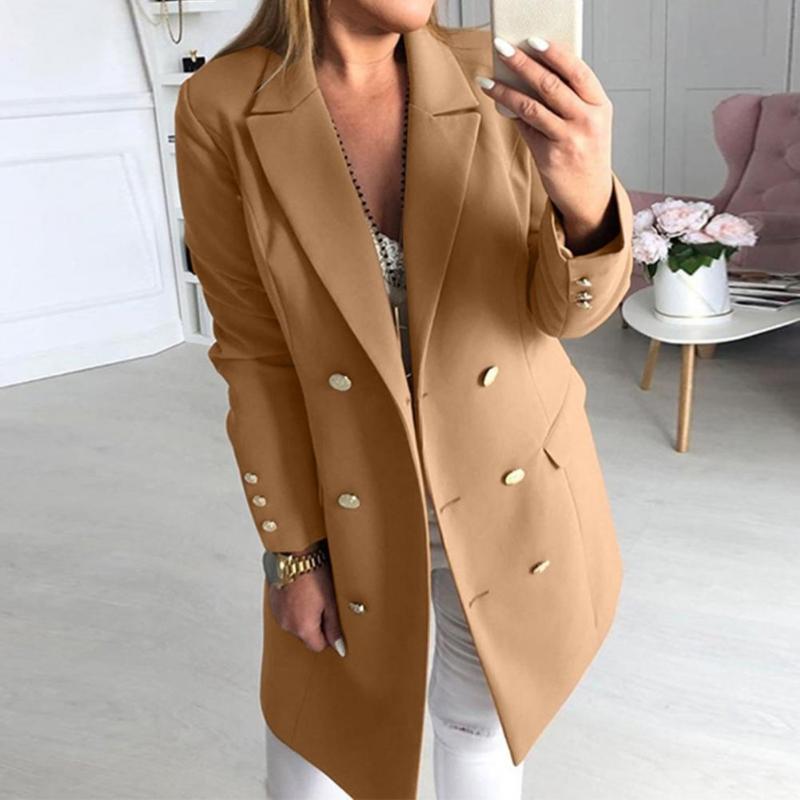 Women's Jackets Elegant Lady Woolen Cardigan Warm Turn Down Collar Open Stitch Coat Windproof Double-breasted All Match Winter, Black;brown
Women's Jackets Elegant Lady Woolen Cardigan Warm Turn Down Collar Open Stitch Coat Windproof Double-breasted All Match Winter, Black;brown