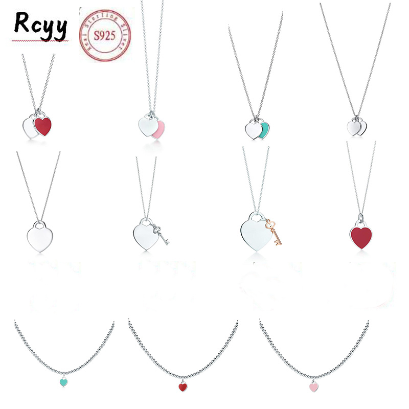 2021 New wholesale tif necklace 925 silver pendant girl female jewelry exquisite craftsmanship classic blue heart hogans necklace, 20 only box
2021 New wholesale tif necklace 925 silver pendant girl female jewelry exquisite craftsmanship classic blue heart hogans necklace, 20 only box