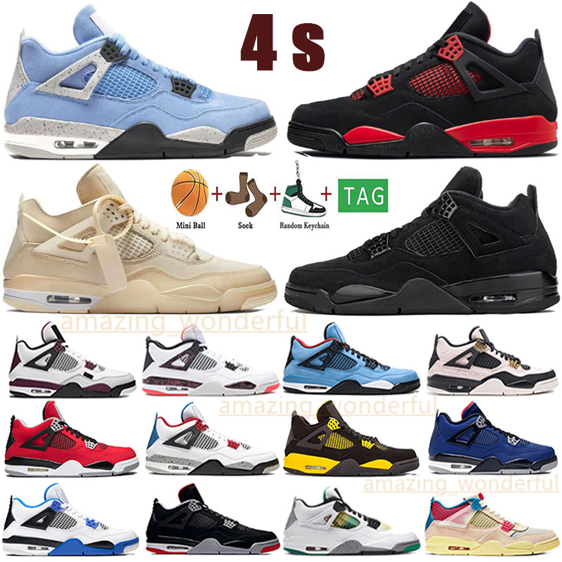 2023 University Blue J 4 4s mens Basketball Shoes white guava ice oreo sail noir metallic purple black cat bred shimmer cactus jack men women sneakers US 5.5-13, Star fish
2023 University Blue J 4 4s mens Basketball Shoes white guava ice oreo sail noir metallic purple black cat bred shimmer cactus jack men women sneakers US 5.5-13, Star fish