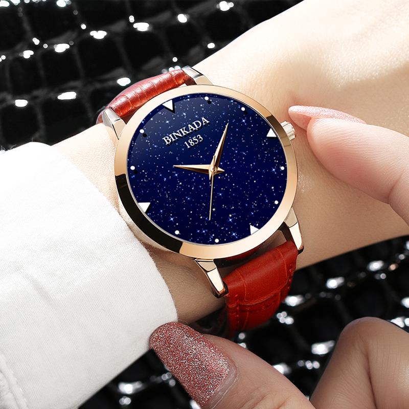 Binkada Watch Female Ins Wind Light Luxury Starry Simple Temperament Small Dial Ladies Student Wristwatches
Binkada Watch Female Ins Wind Light Luxury Starry Simple Temperament Small Dial Ladies Student Wristwatches
