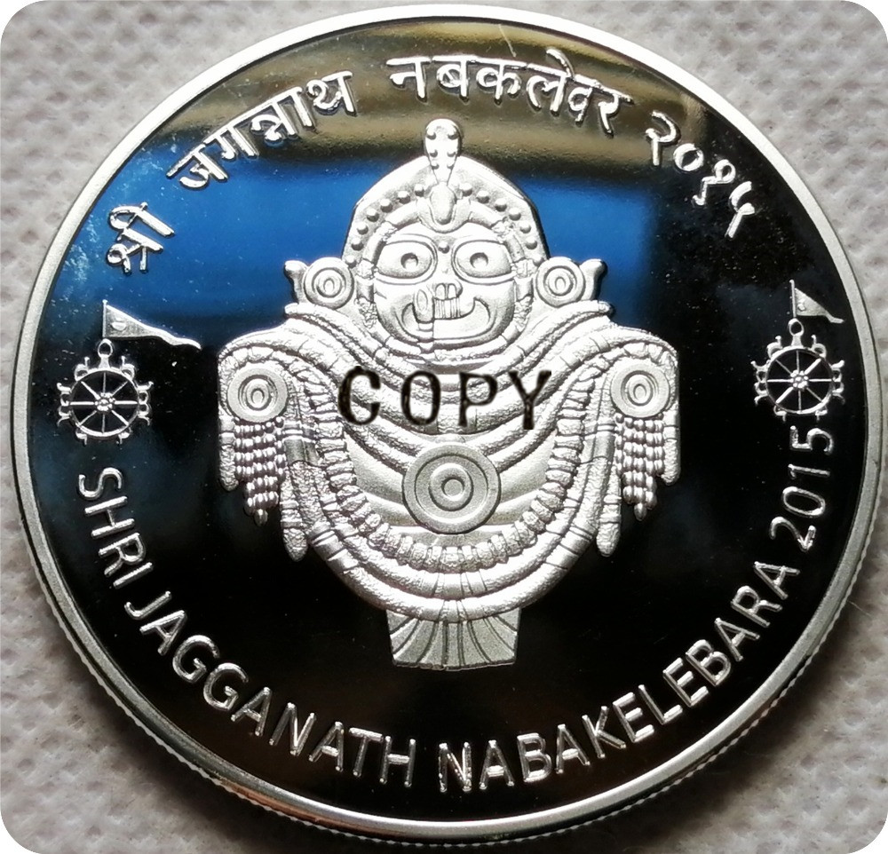 2010,2015 India 1000 Rupees copy coins commemorative coins-replica coins medal coins collectibles badge
2010,2015 India 1000 Rupees copy coins commemorative coins-replica coins medal coins collectibles badge