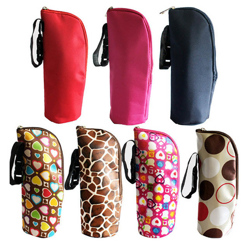 Thermal Insulation Termica Thermos Microfiber Milk Bottle Holder 1 PC Portable Baby Bottle Case