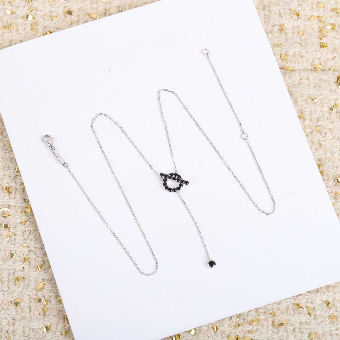 S925 silver charm bracelet with black diamond ring necklace for women wedding jewelry gift have box stamp PS3369
S925 silver charm bracelet with black diamond ring necklace for women wedding jewelry gift have box stamp PS3369