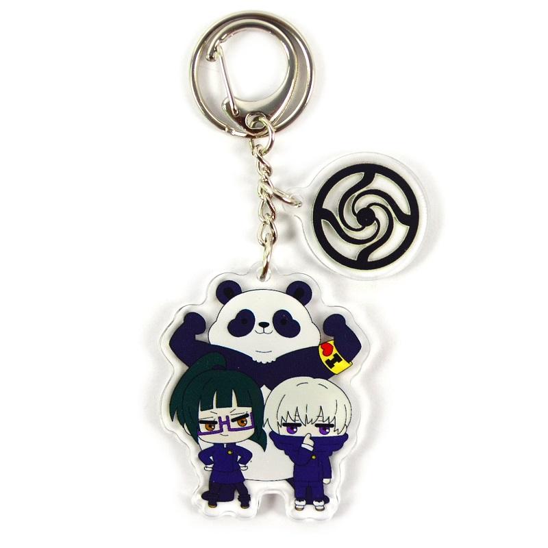 Keychains Anime Jujutsu Kaisen Kugisaki Gojo Satoru Nobara Delicacy Bag Pendant Acrylic Key Chain Decoration Accessory Keyring