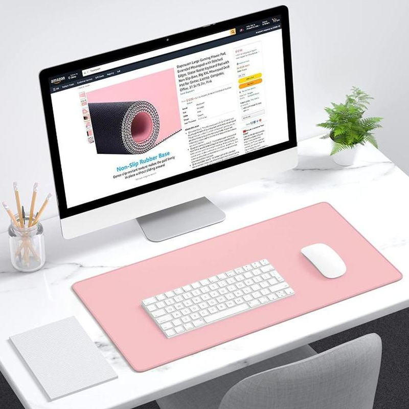 Pink Waterproof Design Comfortable Professional Thickening Computer Office Game Home Mouse Pad Modern
Pink Waterproof Design Comfortable Professional Thickening Computer Office Game Home Mouse Pad Modern