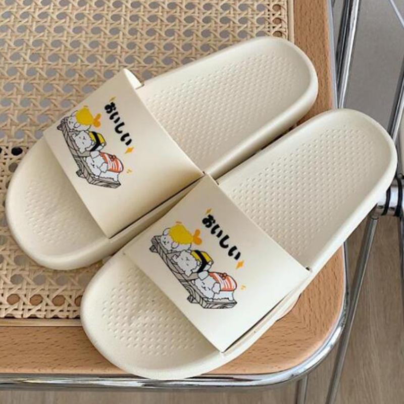 Fashion Summer Home Women Slippers Cute Cartoon Non-Slip Bathroom PVC Ladies Slides Indoor Soft Bottom Shoes Qq173, Black
Fashion Summer Home Women Slippers Cute Cartoon Non-Slip Bathroom PVC Ladies Slides Indoor Soft Bottom Shoes Qq173, Black