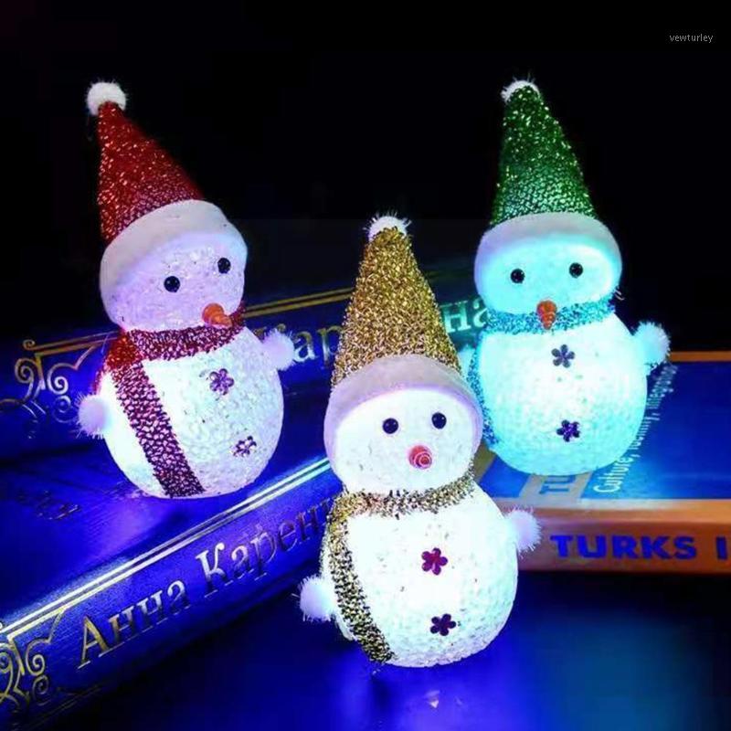 Party Decoration Colorful Crystal Snowman Lamp Glowing Christmas LED Light Claus Ornaments Doll Glow Santa J3G0
Party Decoration Colorful Crystal Snowman Lamp Glowing Christmas LED Light Claus Ornaments Doll Glow Santa J3G0