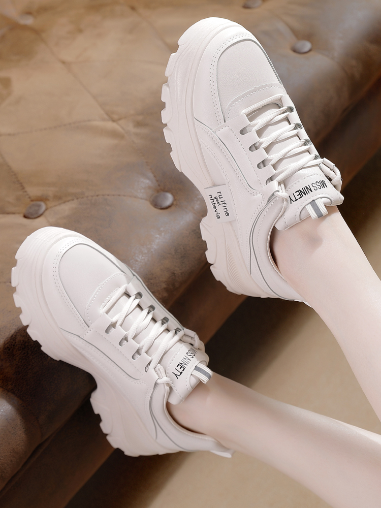 Athletic Fashion ladies old daddy shoes women casual breathable thick bottom heightening sports running female outdoor jogging walking, A2