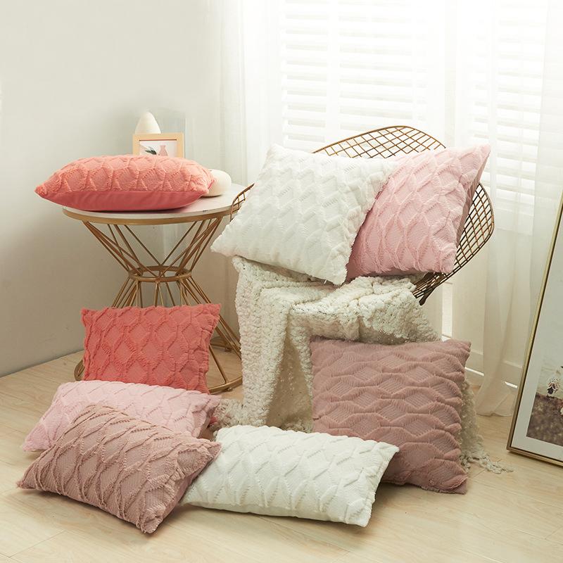 Cushion/Decorative Pillow 45*45cm/30*50cm Cushion Covers Plush Warm Soft Pillowcase Living Room Bedroom Home Throw Cover Household Supplies, 24
Cushion/Decorative Pillow 45*45cm/30*50cm Cushion Covers Plush Warm Soft Pillowcase Living Room Bedroom Home Throw Cover Household Supplies, 24