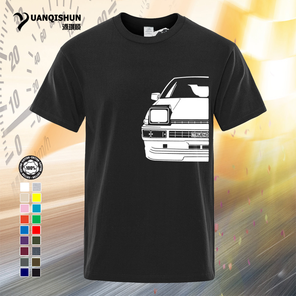 YUANQISHUN Japanese Anime Initial D AE86 Car Drift T shirt Fujiwara Tofu Shop Fashion Design Summer Man Novelty T-shirt Streetwear 0181-I, Black 1
YUANQISHUN Japanese Anime Initial D AE86 Car Drift T shirt Fujiwara Tofu Shop Fashion Design Summer Man Novelty T-shirt Streetwear 0181-I, Black 1
