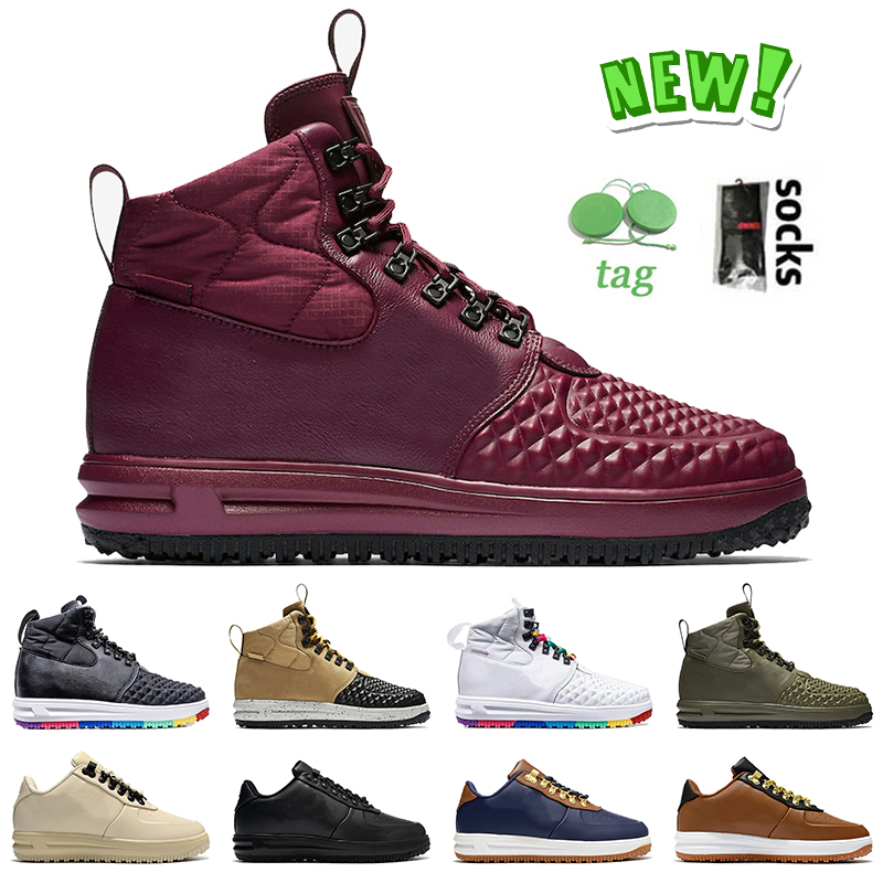 Authentic LF1 Lunar 1 Duckboot Shoes Platform Designer Duck Boots Burgundy Black and Tan Multi-Color White Summit Ale Brown Pink Mens Women Sneakers Trainers Size 13, Black and tan 40-47
Authentic LF1 Lunar 1 Duckboot Shoes Platform Designer Duck Boots Burgundy Black and Tan Multi-Color White Summit Ale Brown Pink Mens Women Sneakers Trainers Size 13, Black and tan 40-47
