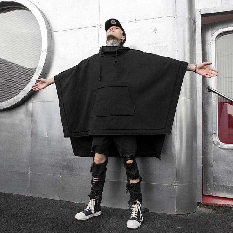 Winter Handsome Men' Cloak Coat College Style Japanese Boys Run Wild Hooded Cape Jacket Hip Hop Harajuku Streetwear Trench Coats, Regular
Winter Handsome Men' Cloak Coat College Style Japanese Boys Run Wild Hooded Cape Jacket Hip Hop Harajuku Streetwear Trench Coats, Regular