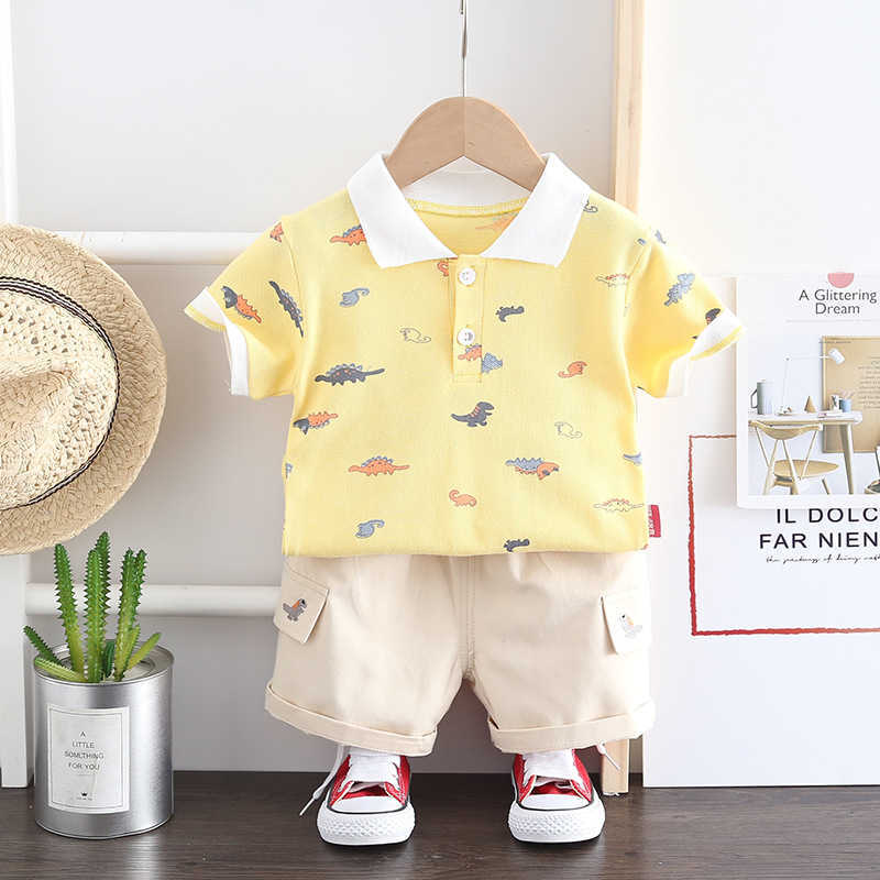 2021 Summer Fashion Baby Boys Clothes Sets Toddler Girls Cute Cartoon Polo Shirt+pocket Shorts Kids Infant Casual Suits Clothing G1023, White
2021 Summer Fashion Baby Boys Clothes Sets Toddler Girls Cute Cartoon Polo Shirt+pocket Shorts Kids Infant Casual Suits Clothing G1023, White
