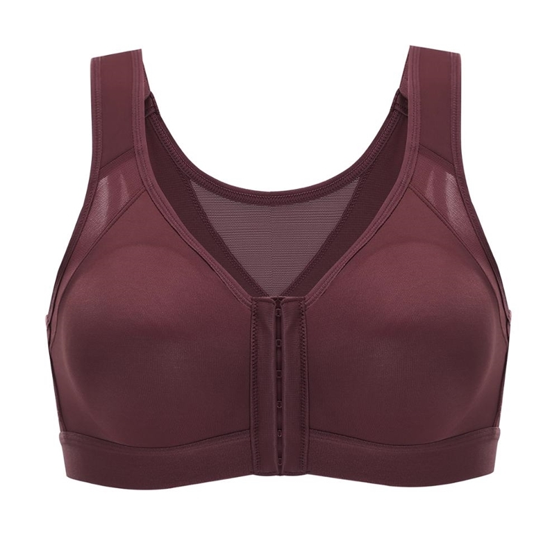 DELIMIRA Women's Full Coverage Front Closure Bras Wire Free Back Support Posture Bra 211110, Pumpkin09
DELIMIRA Women's Full Coverage Front Closure Bras Wire Free Back Support Posture Bra 211110, Pumpkin09
