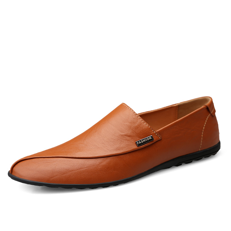 Genuine Leather Men Shoes Soft Moccasins Loafers Men Brand Men Flats Comfy Boat Shoes, Black
Genuine Leather Men Shoes Soft Moccasins Loafers Men Brand Men Flats Comfy Boat Shoes, Black