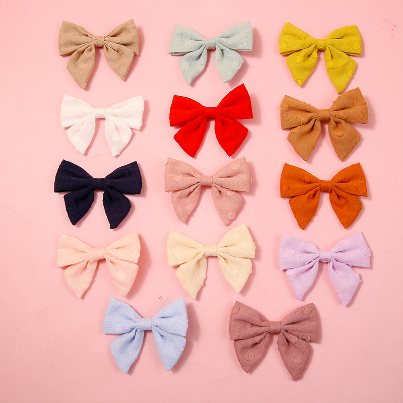 New Cotton Bows Nylon Baby Headband,Solid Hair Bow Nylon Headband or Hair Clip for Kid Girls Headwear Children Hairpins, Multi-color 1
New Cotton Bows Nylon Baby Headband,Solid Hair Bow Nylon Headband or Hair Clip for Kid Girls Headwear Children Hairpins, Multi-color 1