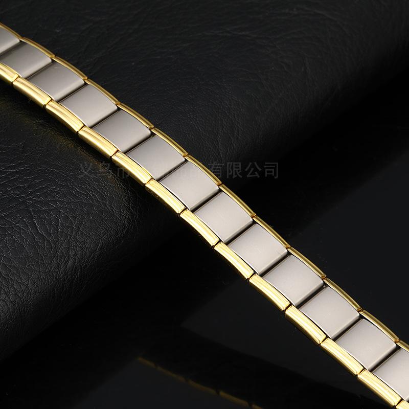 Link, Chain Twisted Stainless Steel Magnetic Bracelet For Women Healing Bangle Balance Health Men Care Jewelry