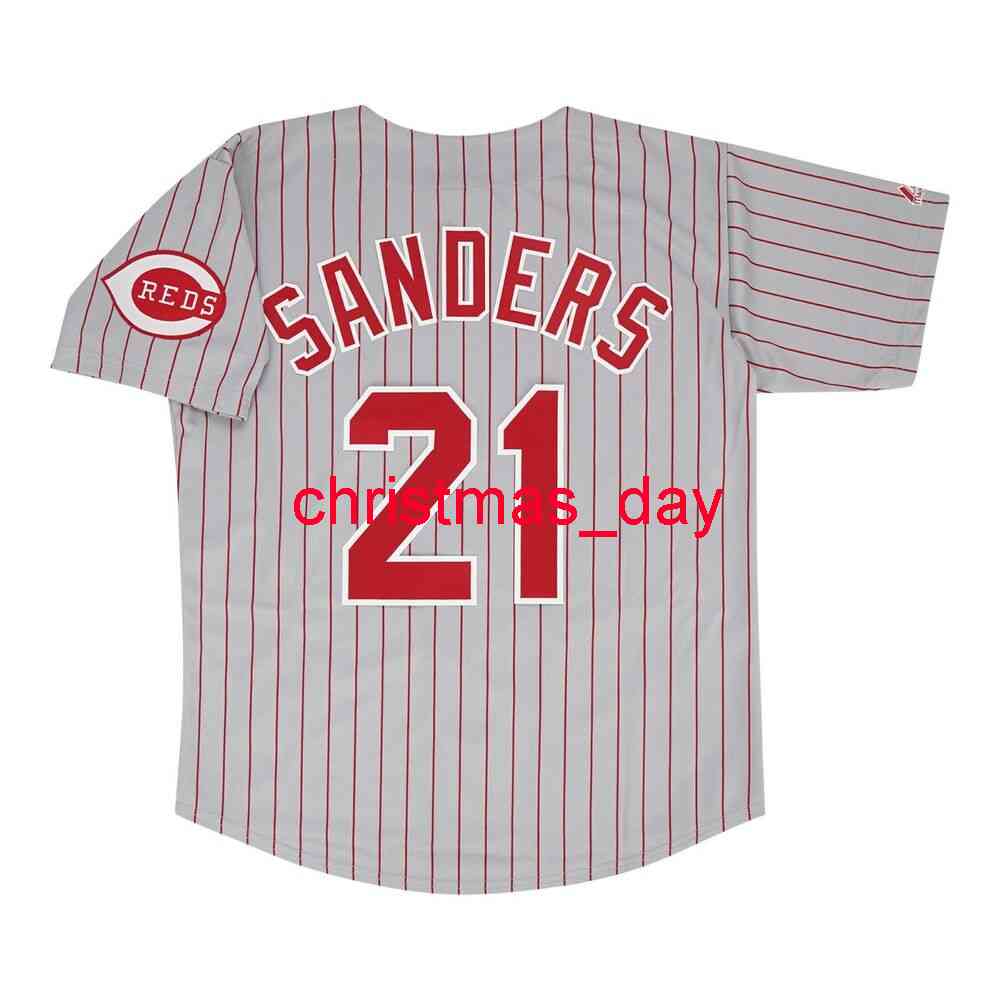 Custom sewing Deion Sanders 1994 Cincinnati Grey Road Jersey w/ Team Patch Men Women Youth Baseball Jersey -6XL
Custom sewing Deion Sanders 1994 Cincinnati Grey Road Jersey w/ Team Patch Men Women Youth Baseball Jersey -6XL