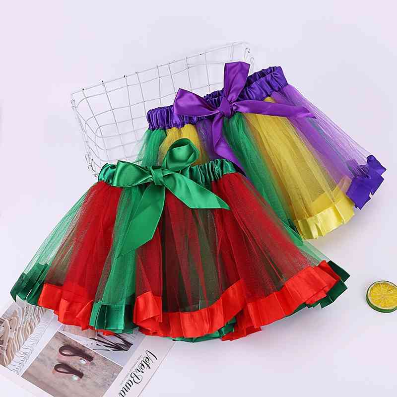 Children's Rainbow mesh Tutu Skirt rainbow children's princess baby skirt, Seven color
Children's Rainbow mesh Tutu Skirt rainbow children's princess baby skirt, Seven color
