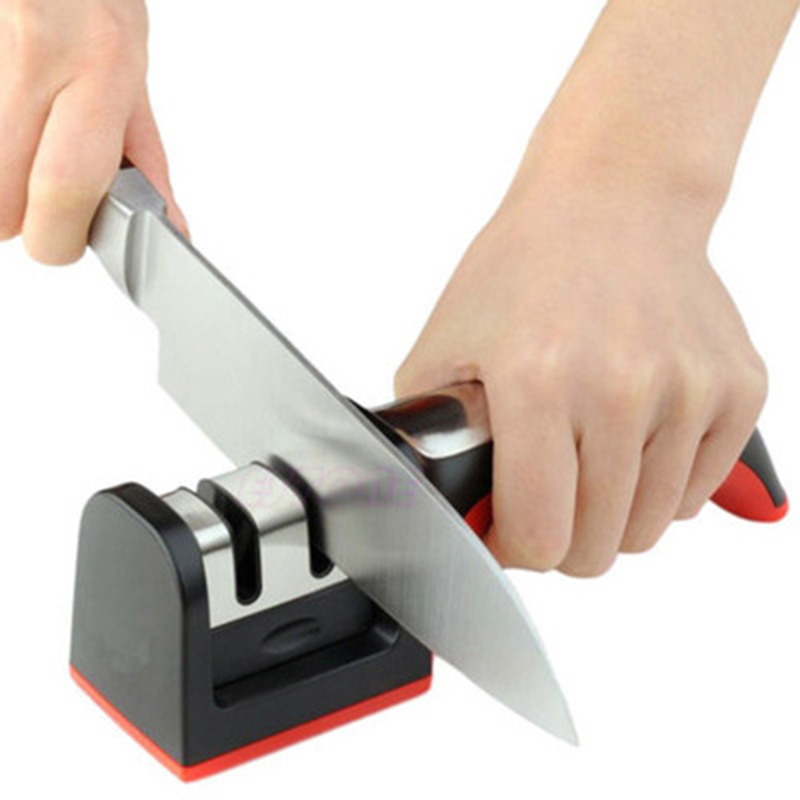 Household Quick Sharpeners 2 Stage Knife Sharpener Whetstone Stick Sharpening Tungsten Steel Ceramic Kitchen Knives Tool Handle JY0014
Household Quick Sharpeners 2 Stage Knife Sharpener Whetstone Stick Sharpening Tungsten Steel Ceramic Kitchen Knives Tool Handle JY0014