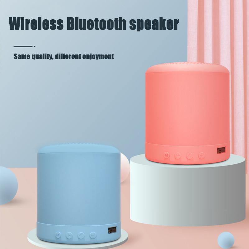 Portable Speakers Mini Smart Speaker Bluetooth-compatible+FM MP3 Recharge Music Subwoofer Stereo Macaron Rainbow Candy Color
Portable Speakers Mini Smart Speaker Bluetooth-compatible+FM MP3 Recharge Music Subwoofer Stereo Macaron Rainbow Candy Color