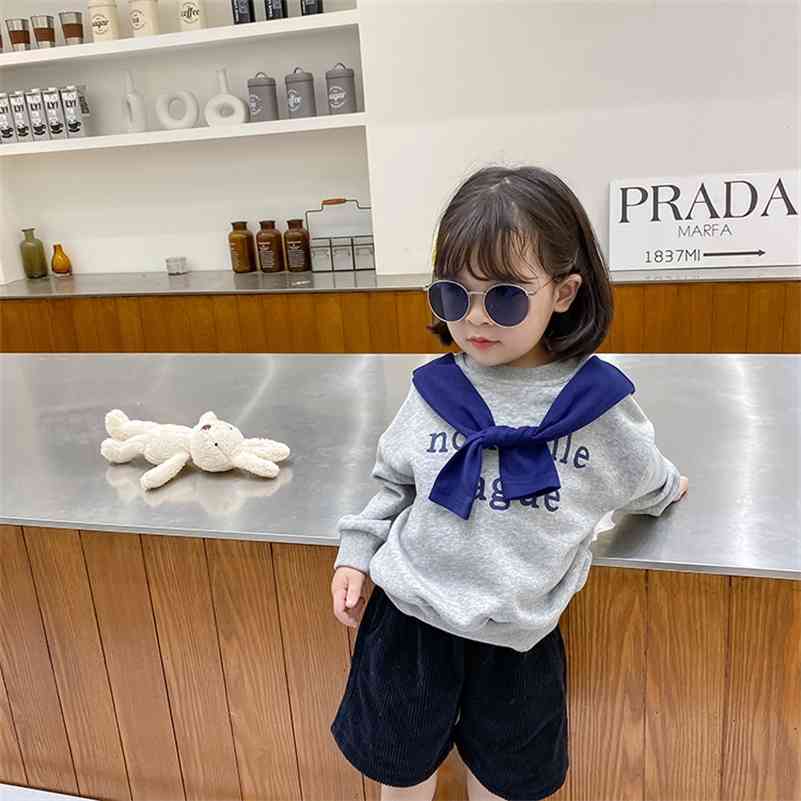 Girls Spring autumn fashion Cape letters printed sweatshirts Cotton casual long sleeve Tops 210708, Gray
Girls Spring autumn fashion Cape letters printed sweatshirts Cotton casual long sleeve Tops 210708, Gray