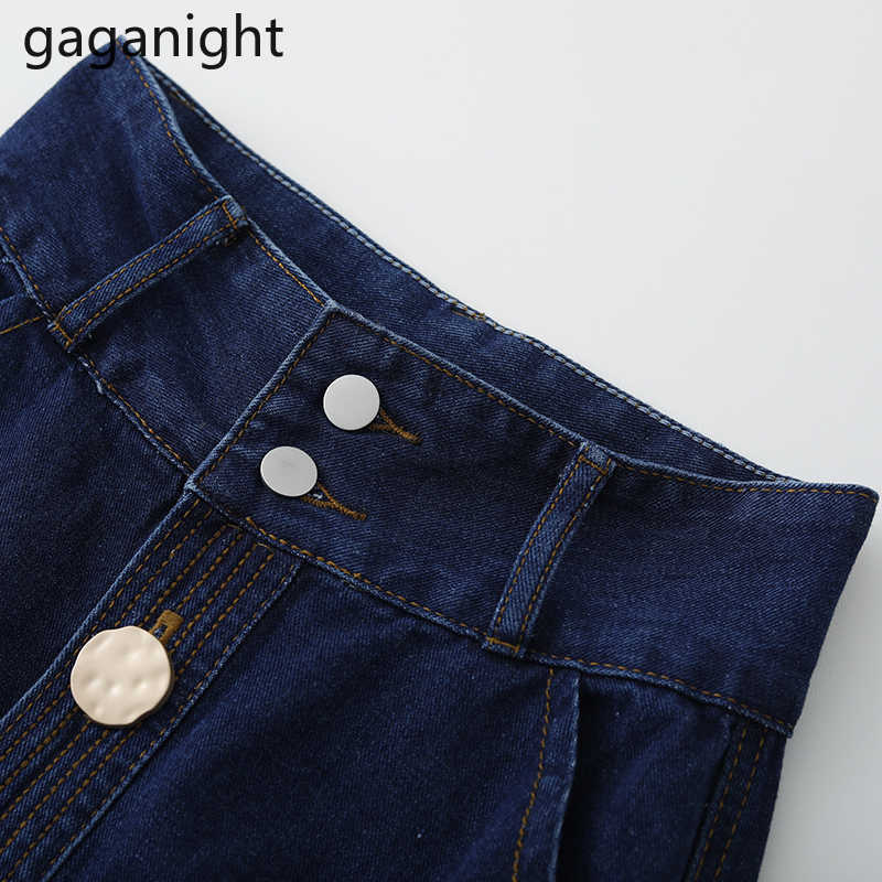 Spring Vintage Denim Women Midi Skirt High Waist Blue Jeans A Line Skirts Plus Size Belt Solid Femme Faldas 210601