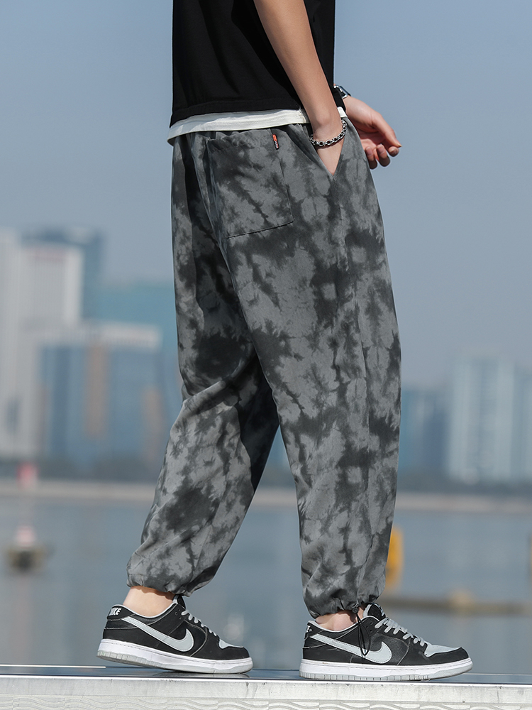 Autumn Casual Camouflage Pants Men Color Matching Fashion Joggers Streetwear Trousers Mens Clothing