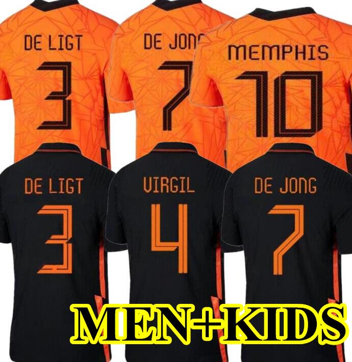 2021 Netherlands soccer jersey MEMPHIS DE JONG Holland DE LIGT STROOTMAN VAN DIJK VIRGIL 20 21 football shirt men + kids kit, Home adult
2021 Netherlands soccer jersey MEMPHIS DE JONG Holland DE LIGT STROOTMAN VAN DIJK VIRGIL 20 21 football shirt men + kids kit, Home adult