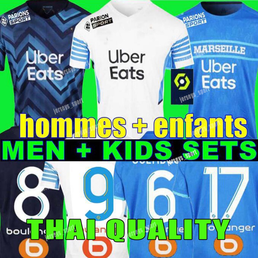 21 22 Marseille soccer jerseys Olympique De 2021 2022 OM MILIK maillot foot CUISANCE THAUVIN BENEDETTO KAMARA PAYET football shirts men+kids, Black;yellow
21 22 Marseille soccer jerseys Olympique De 2021 2022 OM MILIK maillot foot CUISANCE THAUVIN BENEDETTO KAMARA PAYET football shirts men+kids, Black;yellow