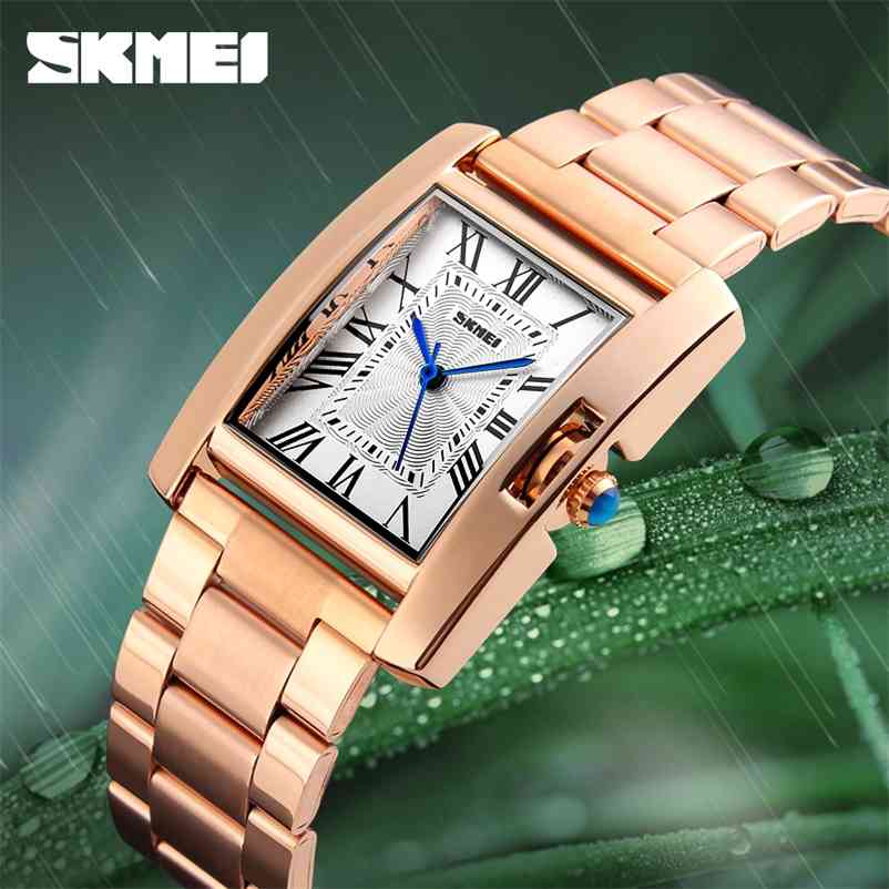 SKMEI Luxury Women Watches Fashion Rose Gold Ladies Wristwatches Stainless Steel Waterproof Quartz Watch Montre Femme 210616, Brown
SKMEI Luxury Women Watches Fashion Rose Gold Ladies Wristwatches Stainless Steel Waterproof Quartz Watch Montre Femme 210616, Brown